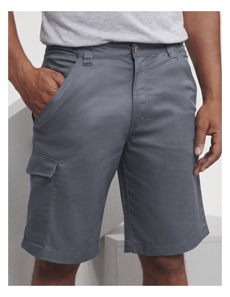 RUS-0R002M0-Workwear Polycotton Twill Shorts 2